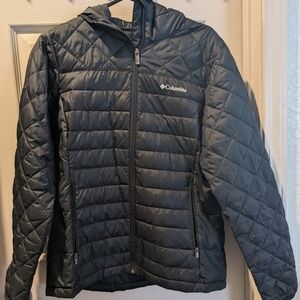 Columbia Down Jacket (Medium), Black